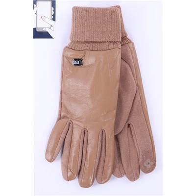 Перчатки жен. Снег 03 иск.кожа/сенсор