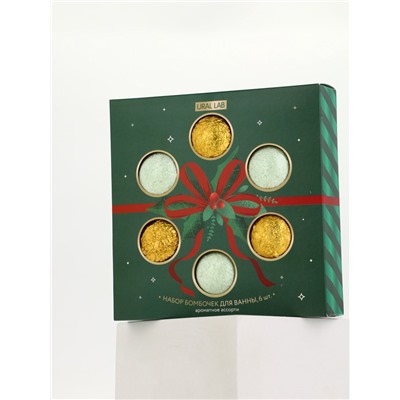 Бомбочки для ванны Make A Wish, набор 6 шт. × 40 г, URAL LAB