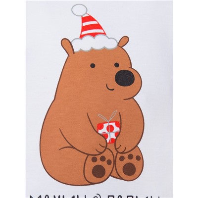 Боди с длинным рукавом Крошка Я «Пухляш», рост 86-92 см, цвет белый