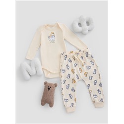 КОМПЛЕКТ ДЕТСКИЙ (БОДИ, ПОЛЗУНКИ) 89404