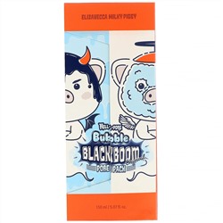 Elizavecca, Milky Piggy, Hell-Pore, черная кислородная маска для очищения пор, 150 мл (5,07 жидк. унций)