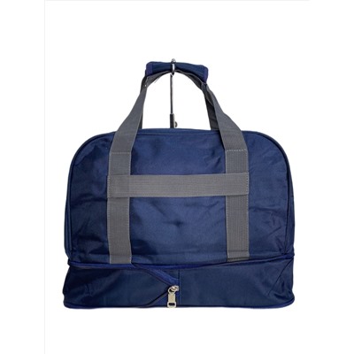Дорожная сумка из текстиля, цвет синий