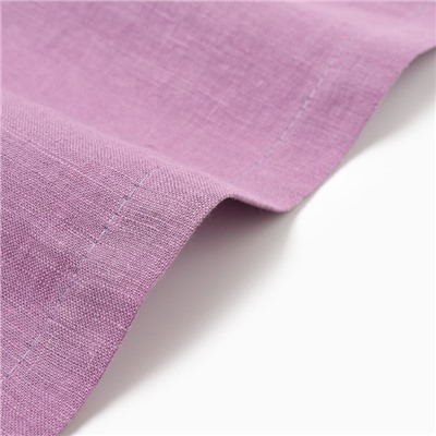 Салфетка «Этель», розовая, 30×40 см,100% лён 170 г/м²