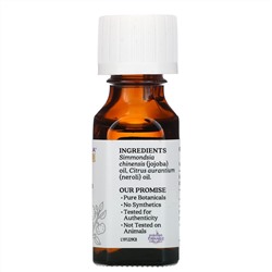Aura Cacia, чистое эфирное масло, нероли, 15 мл (0,5 жидк. унции)