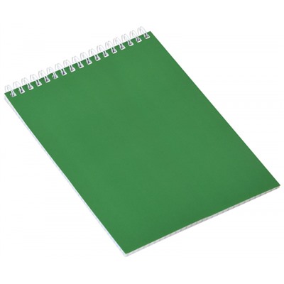 Блокнот на спирали А5 50л клетка "ЗЕЛЕНЫЙ" LTMNBA5-50 LITE