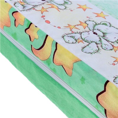 Матрас беспружинный ЕМЕЛЯ Классик, 119×59×10 см, цвет МИКС, холлкон