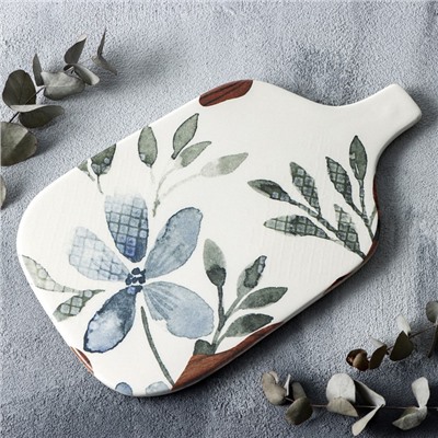 Блюдо керамическое «Фьюжен», 29.7×17.5 см, Dolce Ceramo