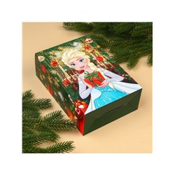 Коробка складная «С Новым годом», 16×23×7.5 см