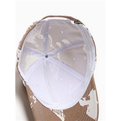 Кепка унисекс твил MINAKU, светло-коричневая, размер 58, хлопок 100%