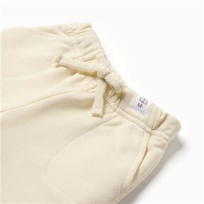Штанишки детские MINAKU: Basic Line BABY, рост 68-74 см, молочные