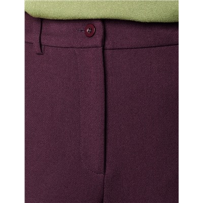 Прямые брюки из супер-плотной эластичной поливискозы