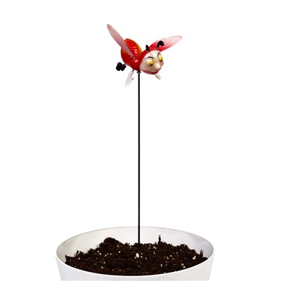 Штекер садовый «Весёлая пчёлка», 14×10 см, h=40 см, МИКС