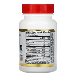 California Gold Nutrition, RIMFROST, масло антарктического криля, с астаксантином, натуральный клубнично-лимонный вкус, 500 мг, 30 рыбно-желатиновых капсул