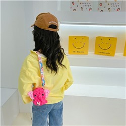 3070A-5 син Сумка для девочек (15х13х3)