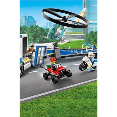Игрушка Город Полицейский вертолётный транспорт LEGO, 266043
