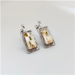 Серьги с кристаллами Swarovski