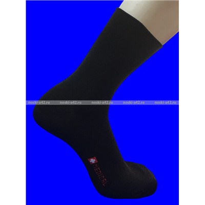 Носки мужские с крапивой и лайкрой лечебные с ослабленной резинкой арт. 5М