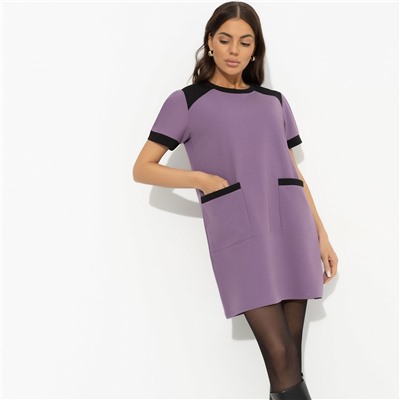 Платье мини, За день до отпуска (lilac)