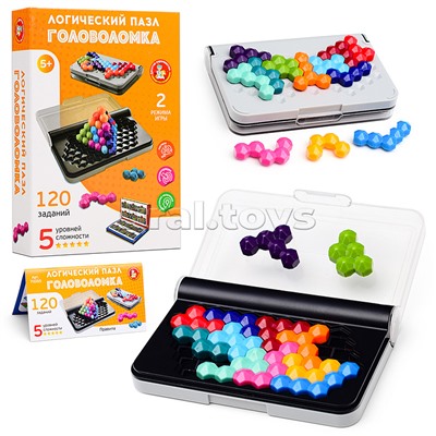 Игра головоломка "Логический пазл" 3D Учись играя