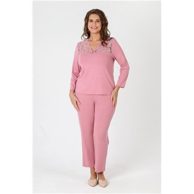 Пижама МИНДАЛЬ-2 (Сухая роза)