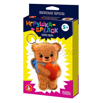 Игрушка брелок своими руками "Мишка"