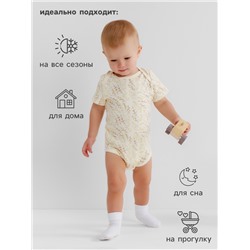 Боди детское MINAKU Nature, рост 68-74 см