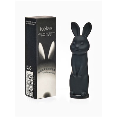 Бальзам для губ зайчик, увлажняющий, черный