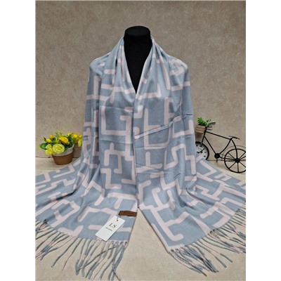 Мягкий палантин из кашемира мультицвет