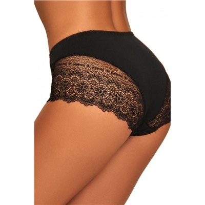 Трусы с кружевом 8023 HoneyFormat 1 шт. (Черный)