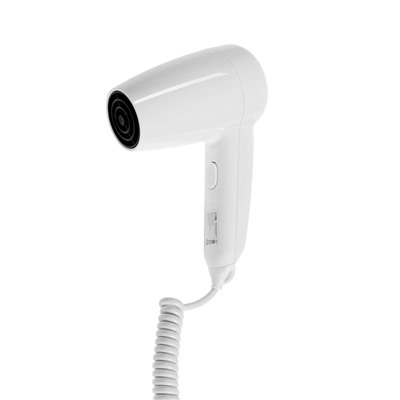 Фен LGE-006, 1300 Вт, настенный, 2 скорости, крепление, белый