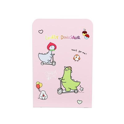Держатель (ограничитель) подставка для книг,, 2 штуки «Дино», МИКС