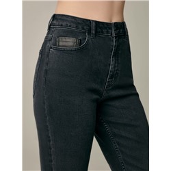 CONTE CON-595 Классические джинсы straight c карманом из экокожи
