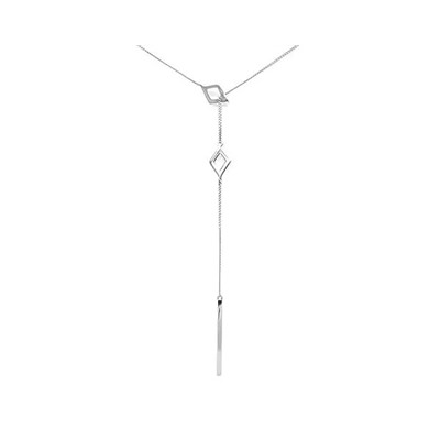Колье из серебра без вставки, Ю-55027р