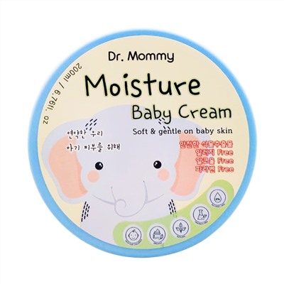 Dr.MeLoSo Увлажняющий детский крем / Dr. Mommy Moisture Baby Cream, 200 мл