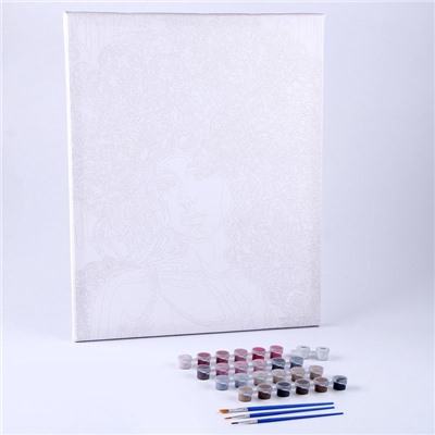 Картина по номерам на холсте с подрамником «Нежность пионов», 40×50 см