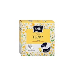 Bella 70шт Прокладки ежедневные Panty Flora Tulip с ароматом тюльпана