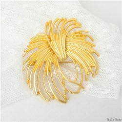 Брошь Цветок / 4261 /уп 24/