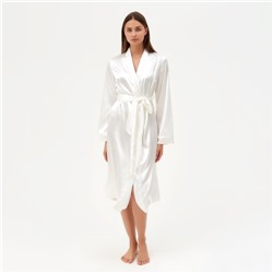 Халат домашний женский MINAKU: Light touch, цвет молочный, размер 52