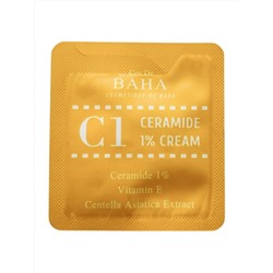 Cos De BAHA Крем для лица укрепляющий с церамидами / Ceramide 1% Cream Sample (C1), 1,5 мл