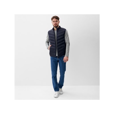 Жилет мужской на молнии MIST, размер 56, синий