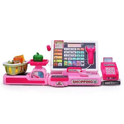 Игровой набор "Касса со сканером" с аксессуарами, в коробке