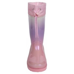 T-10604-B роз Сапоги резиновые для девочек (28-35)/8