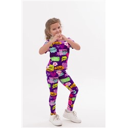 Летний костюм для девочки из бамбука Happyfox