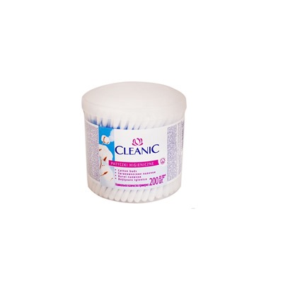 Cleanic Ватные палочки 200шт банка