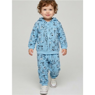 Комплект детский трикотажный для мальчиков: толстовка, брюки