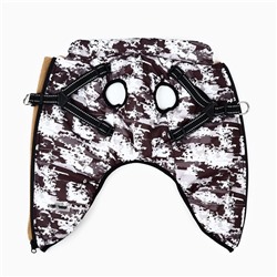 Куртка зимняя для собак «Тёплая зима», камуфляж, размер S, одежда