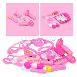 Набор доктора "Терапевтический набор" в пакете (цвет розовый)