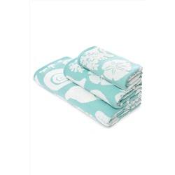 Полотенце махровое Ракушки