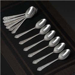 Ложки чайные «Камея», длина 14 см, 12 шт.