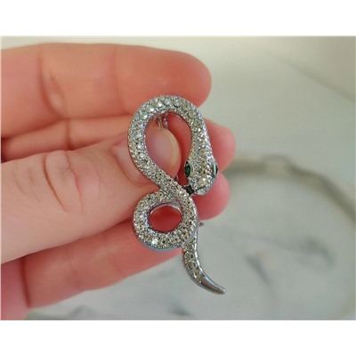 Брошь-кулон ЗМЕЙКА